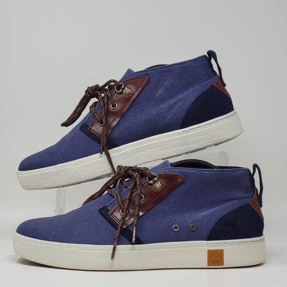 Timberland Mens Amherst Chukka A1709‎ Lace Up Casual Sneakers Shoes Size 10.5 main image 8